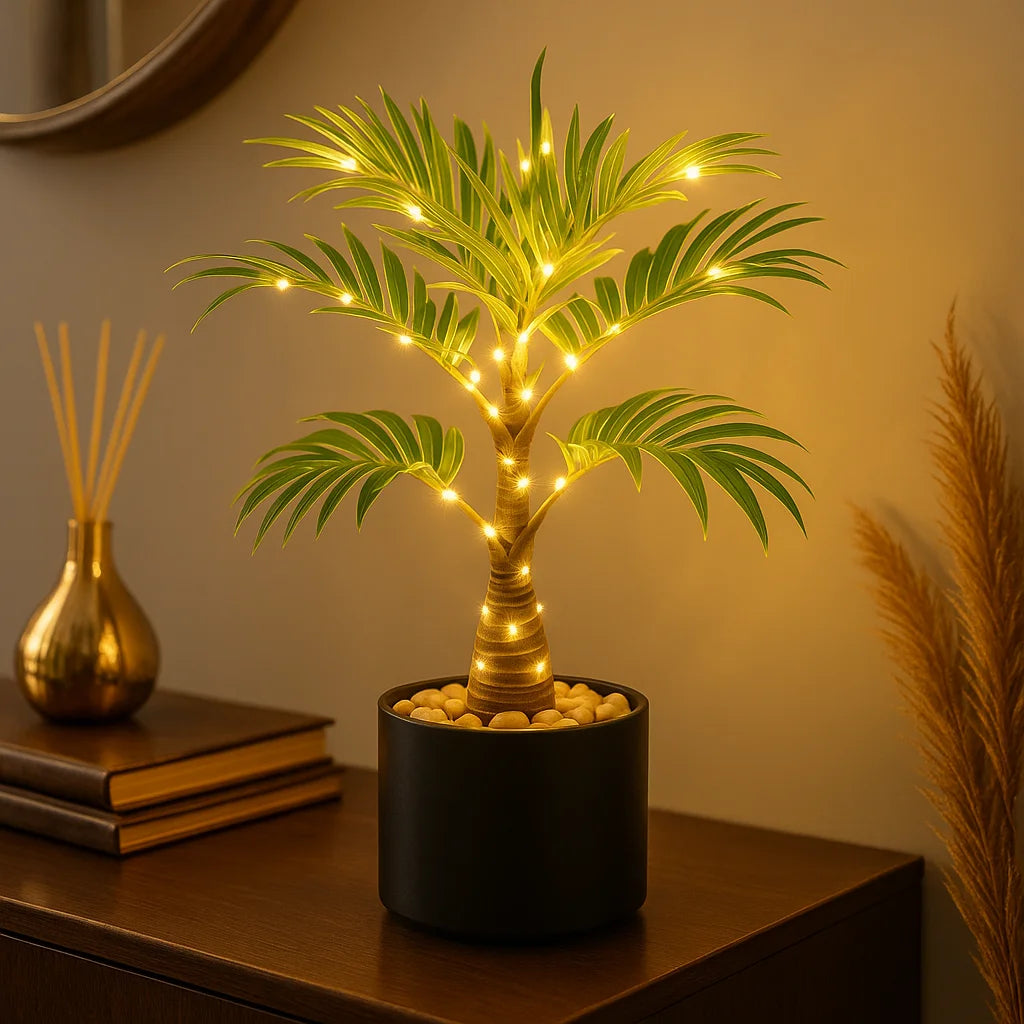 Inselpalmenlampe – Elegantes Design für Entspannende Momente 2
