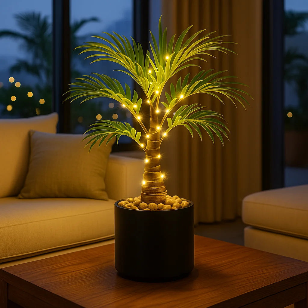 Inselpalmenlampe – Elegantes Design für Entspannende Momente 5