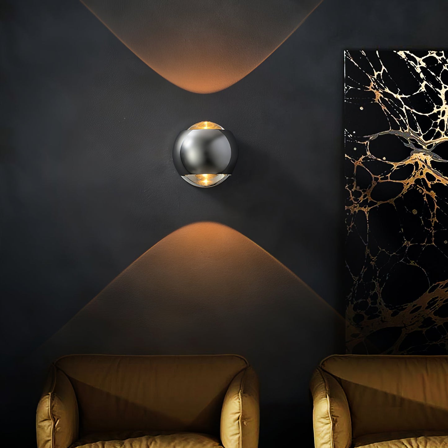 Io Vertikale Wandleuchte – Elegantes Design Mit Anpassbarem Licht 4
