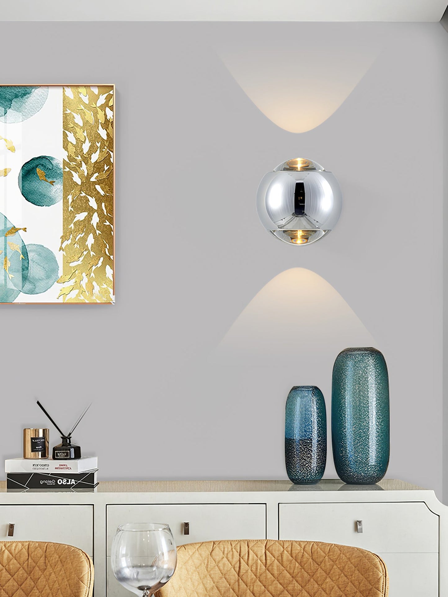 Io Vertikale Wandleuchte – Elegantes Design Mit Anpassbarem Licht 7