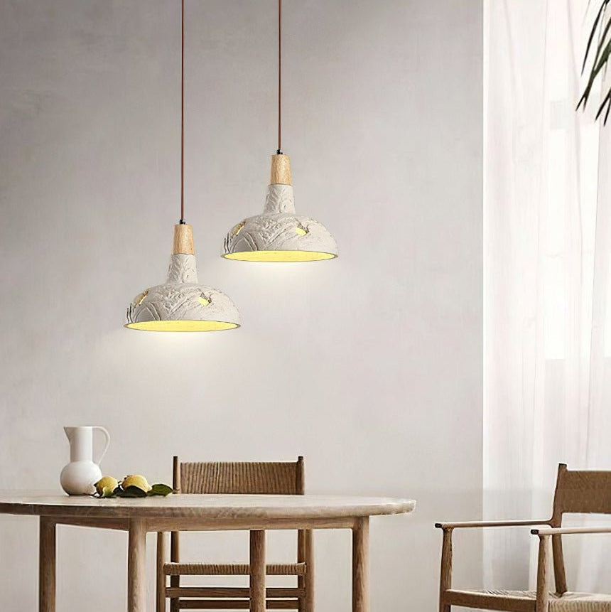 Kavari Pendelleuchte Zement Holz – Stilvolle Beleuchtung Für Ihr Zuhause 7