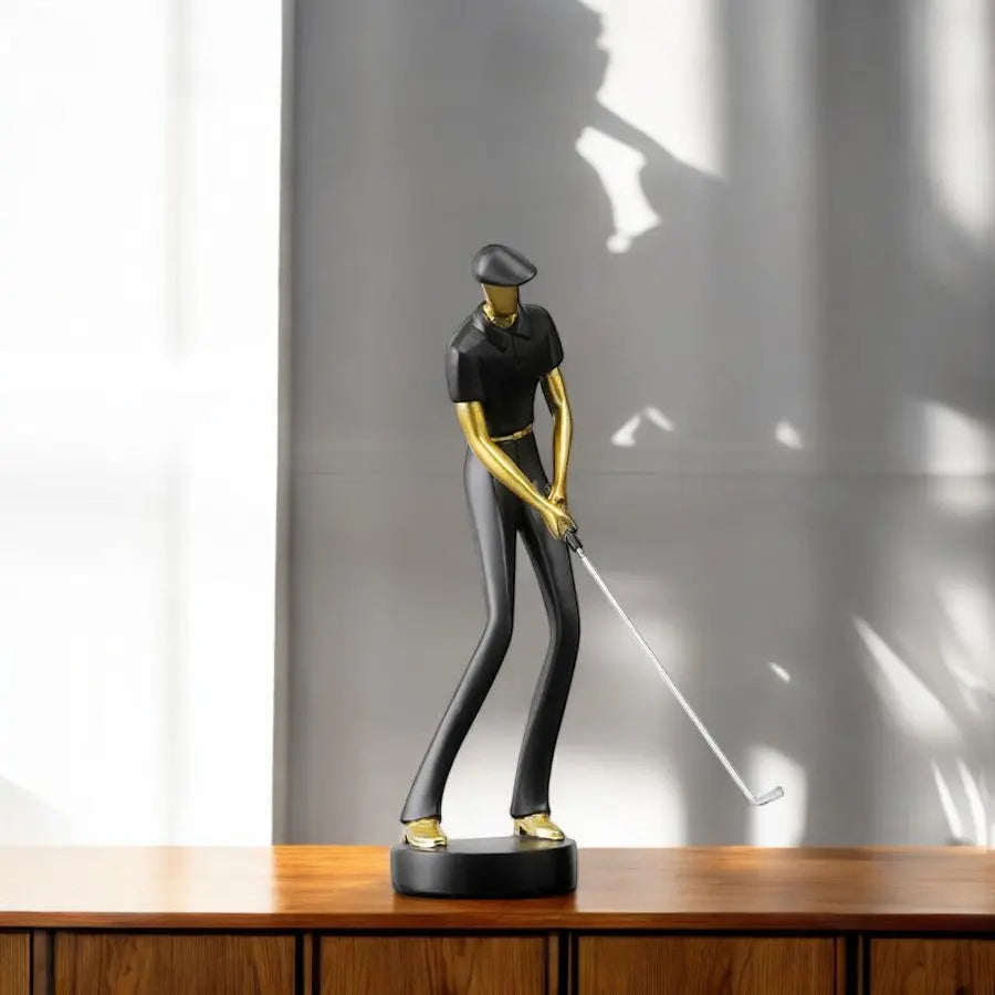 Kelly Swing Golfskulpturen – Elegante Darstellung von Bewegung 11
