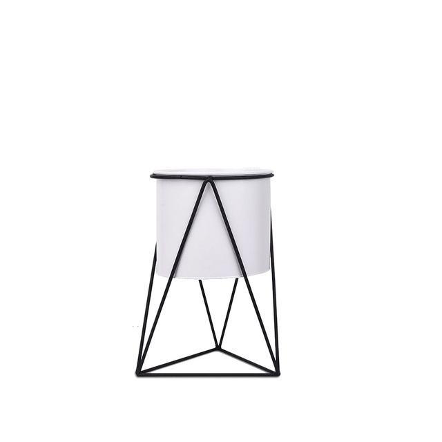 **Keramik-Pflanzgefäß Mit Metallständer – Stilvolle Pflanzenpräsentation Für Jeden Raum** 5