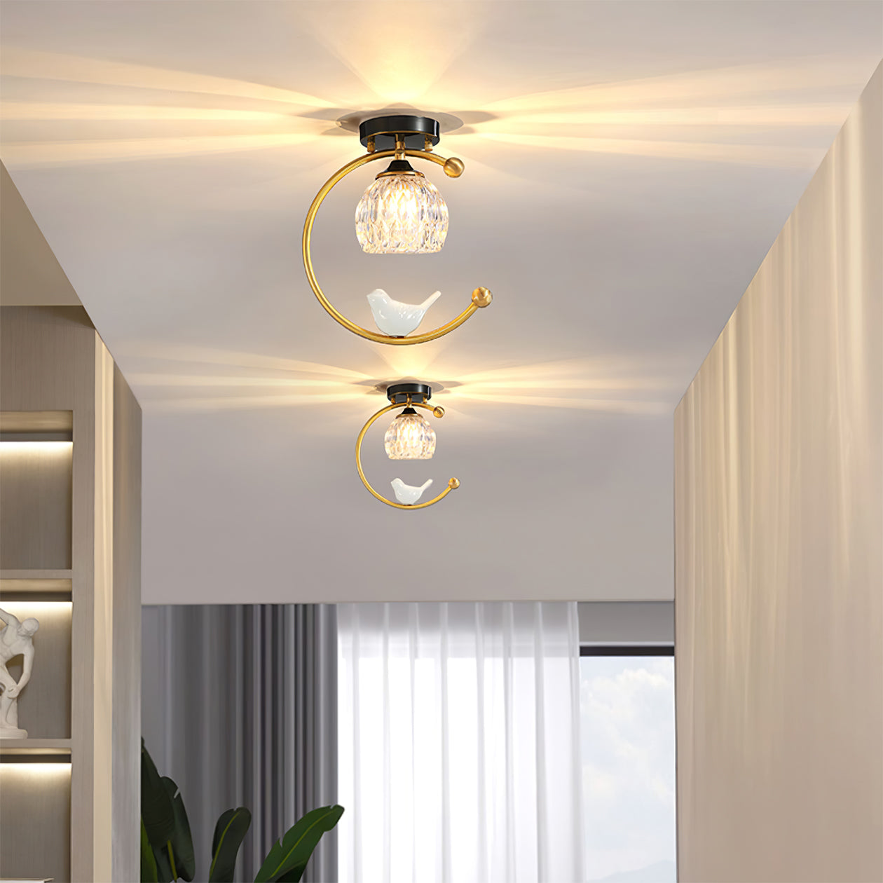 Keramische Vogel Deckenlampe – Stilvolle Beleuchtung Für Ihr Zuhause 8