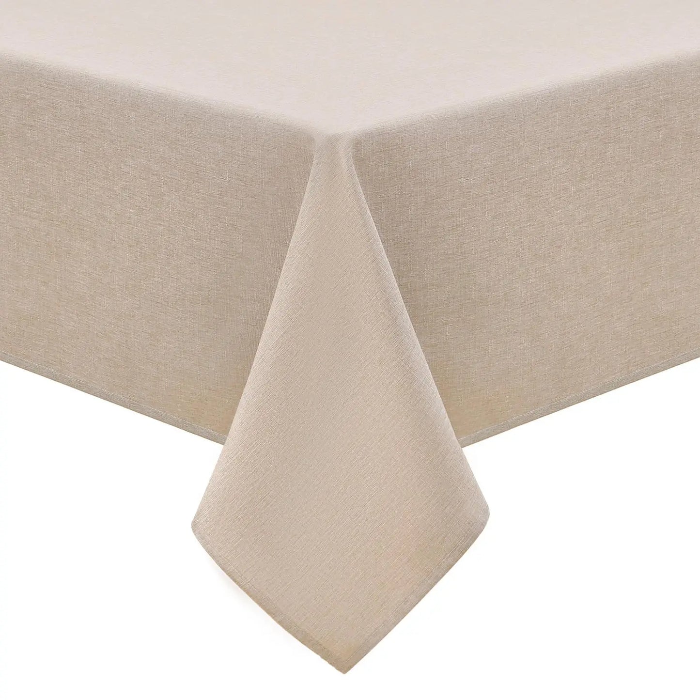 Kitinjoy Rechteckige Tischdecke Aus Leinen – Elegantes Wasserdichtes Design Für Jeden Anlass 2
