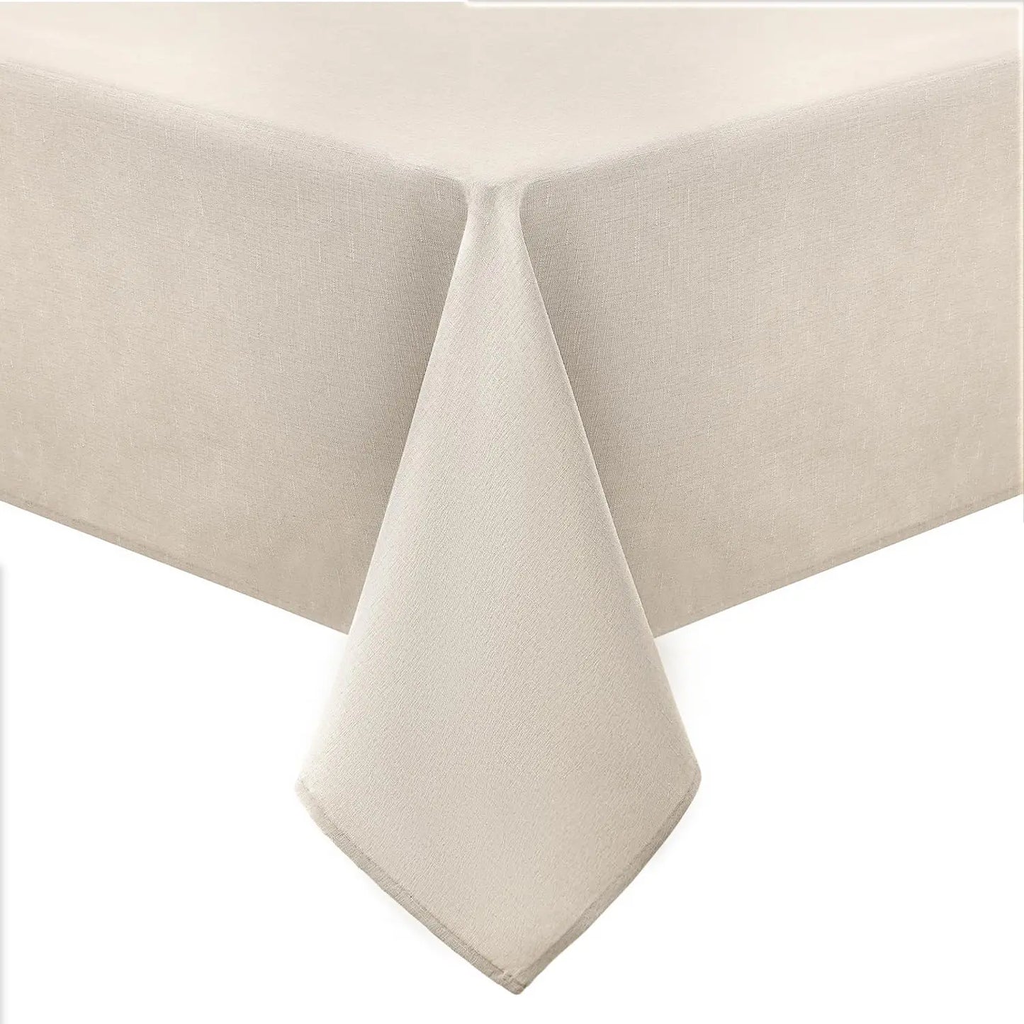 Kitinjoy Rechteckige Tischdecke Aus Leinen – Elegantes Wasserdichtes Design Für Jeden Anlass 7