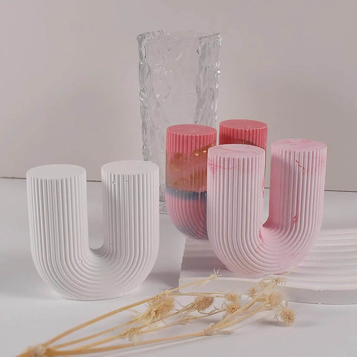 Kreative Geometrische Säule Duftkerze – Stilvolles Design für Behagliche Momente 2