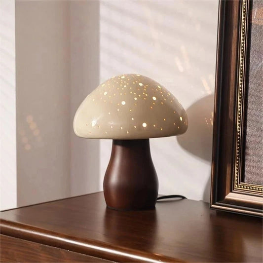 Kreative Tischlampe Pilzform – Stilvolle Lichtquelle Für Ihr Zuhause 1
