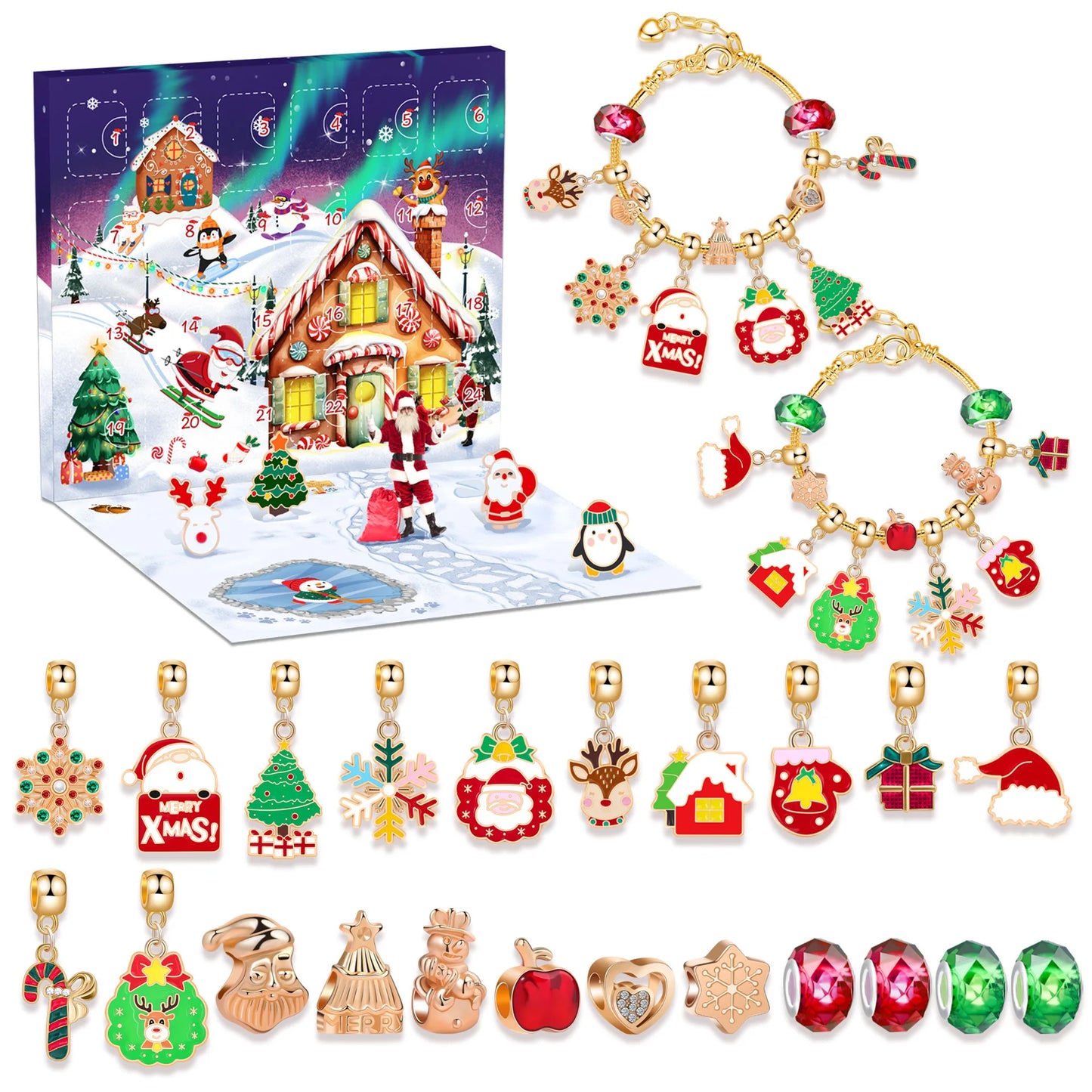 Kreativer Weihnachtskalender 2025 – Festlicher Countdown Mit DIY Armband 6
