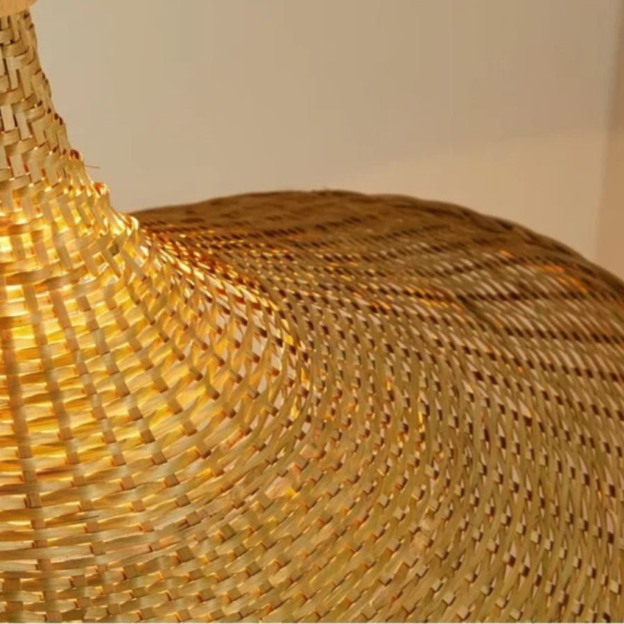 Kuta Rattan Pendelleuchte – Handgefertigte Hängelampe Für Gemütliche Atmosphäre 5