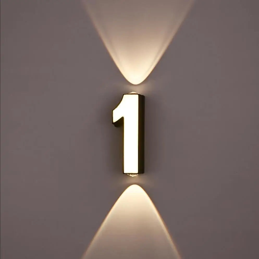 **LED-Wandleuchte - Modernes Wasserdichtes Design für Außenbereiche** 0
