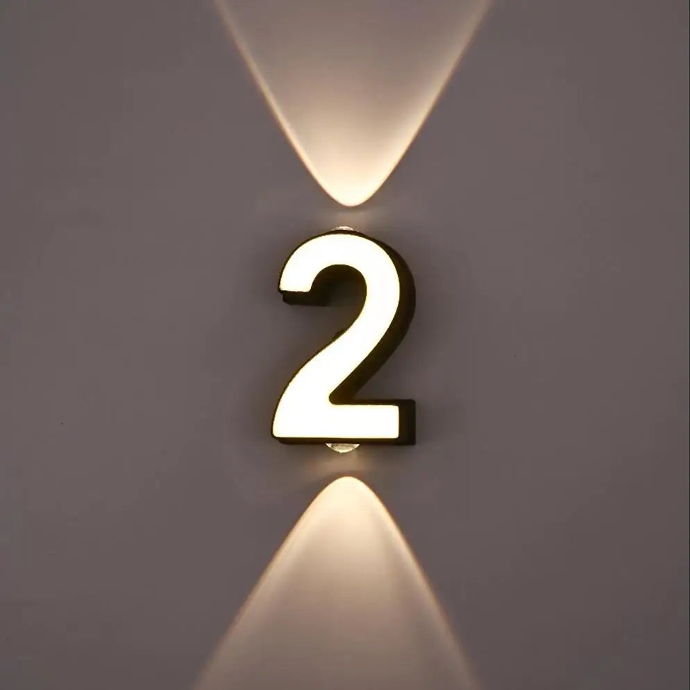 **LED-Wandleuchte - Modernes Wasserdichtes Design für Außenbereiche** 1