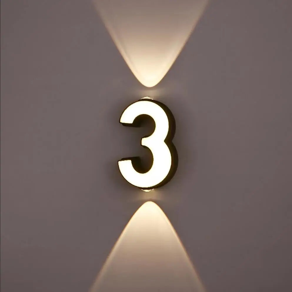**LED-Wandleuchte - Modernes Wasserdichtes Design für Außenbereiche** 2