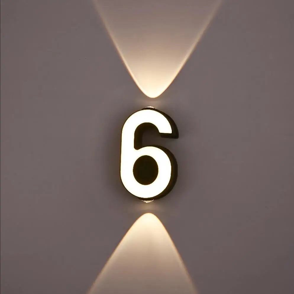 **LED-Wandleuchte - Modernes Wasserdichtes Design für Außenbereiche** 3