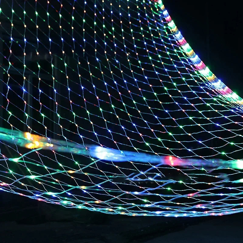 **LED-Weihnachtslichter Netzförmig** – Stimmungsvolles Licht für Drinnen und Draußen 1
