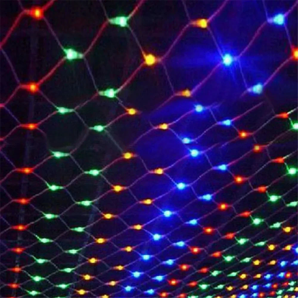 **LED-Weihnachtslichter Netzförmig** – Stimmungsvolles Licht für Drinnen und Draußen 9
