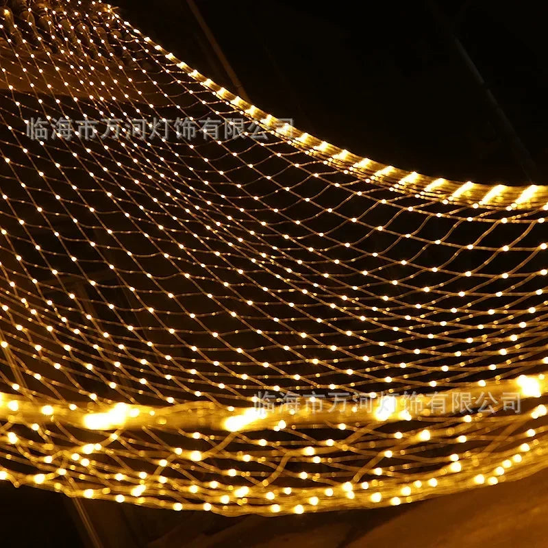 **LED-Weihnachtslichter Netzförmig** – Stimmungsvolles Licht für Drinnen und Draußen 8
