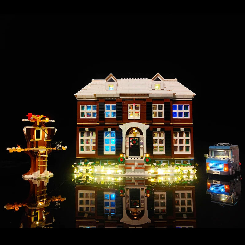 LED Licht Kit Für Lego Home Alone Kevin 21330 – Brillante Beleuchtung Für Kreative Modelle 6