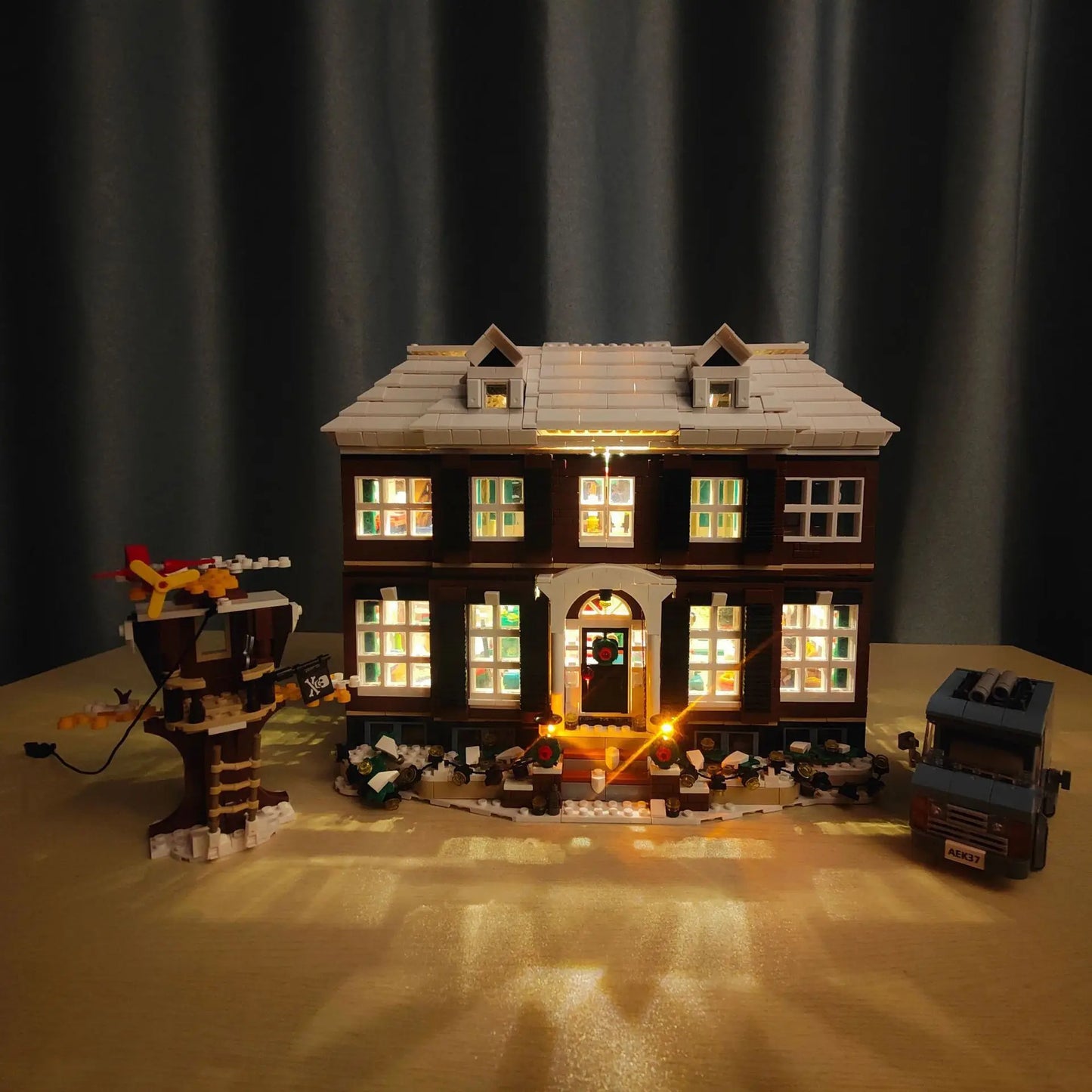 LED Licht Kit Für Lego Home Alone Kevin 21330 – Brillante Beleuchtung Für Kreative Modelle 7