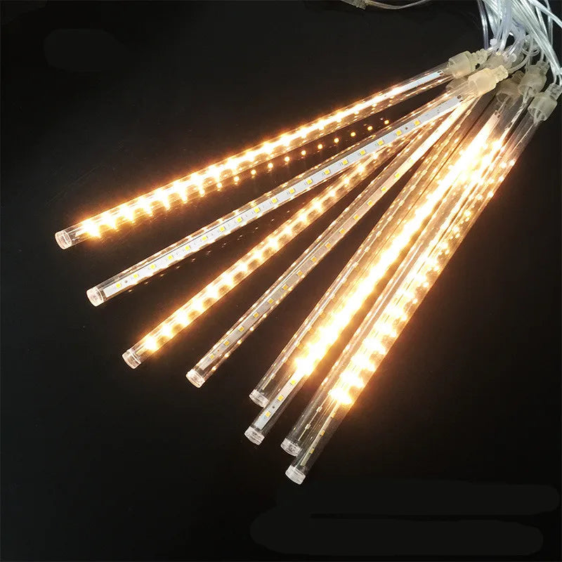 LED Meteor Dusche Regen Lichter – Atemberaubende Lichtshow für Feste im Freien 7
