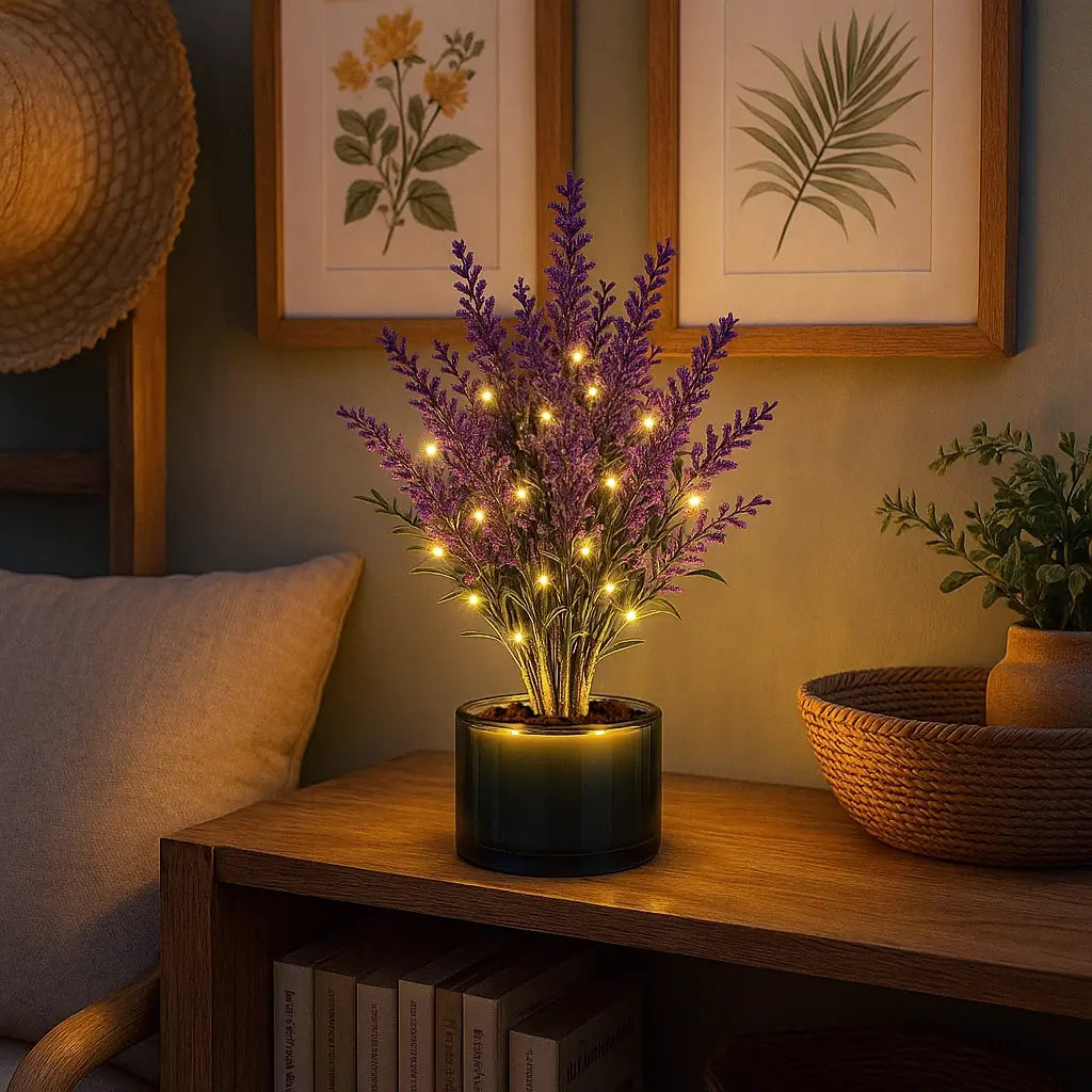 LED Tischlampe Lavendel-Traum – Beruhigendes Licht Für Ihr Zuhause 5