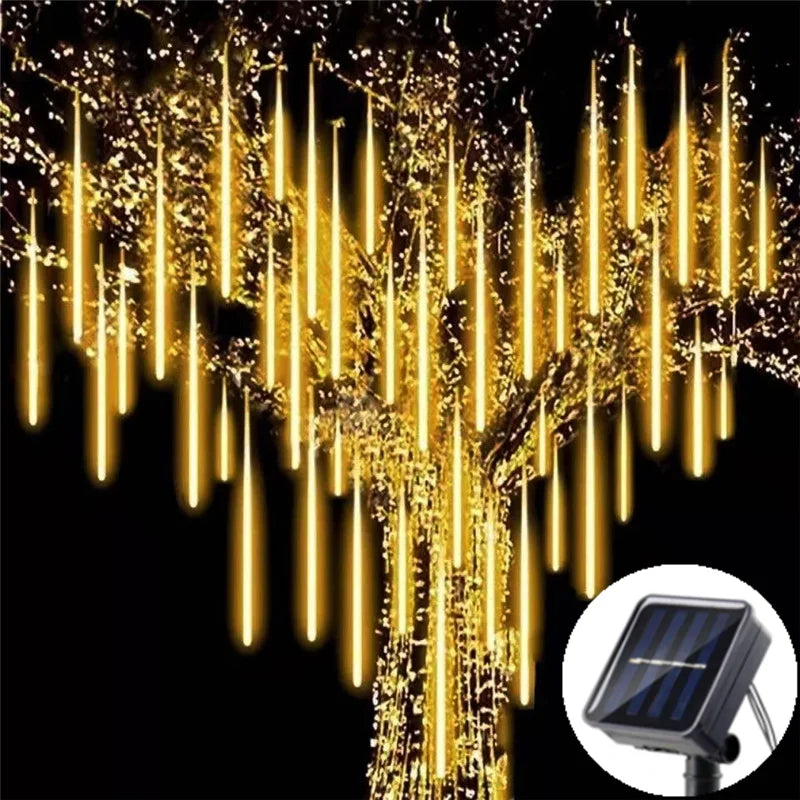 LUMIMETEOR Solar-LED-Meteorschauerlichter – Zauberhafte Lichtspiele Für Ihren Garten 10