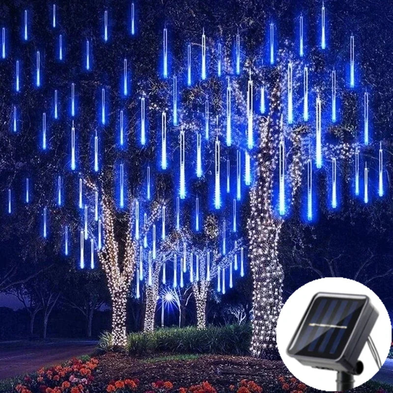 LUMIMETEOR Solar-LED-Meteorschauerlichter – Zauberhafte Lichtspiele Für Ihren Garten 11