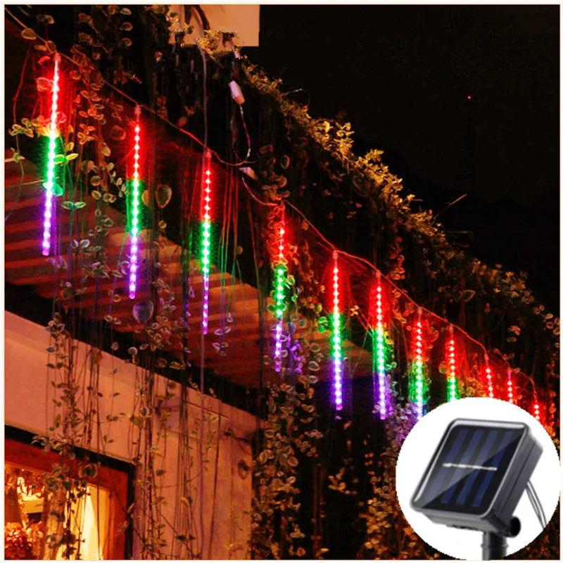 LUMIMETEOR Solar-LED-Meteorschauerlichter – Zauberhafte Lichtspiele Für Ihren Garten 12