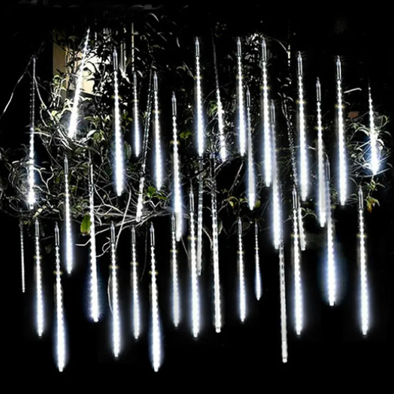 LUMIMETEOR Solar-LED-Meteorschauerlichter – Zauberhafte Lichtspiele Für Ihren Garten 3