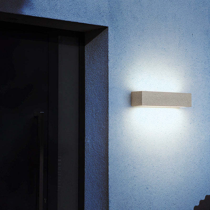 LUMINOR Minimalistische Außen Wandlampe – Elegantes Lichtspiel Mit Stil 2