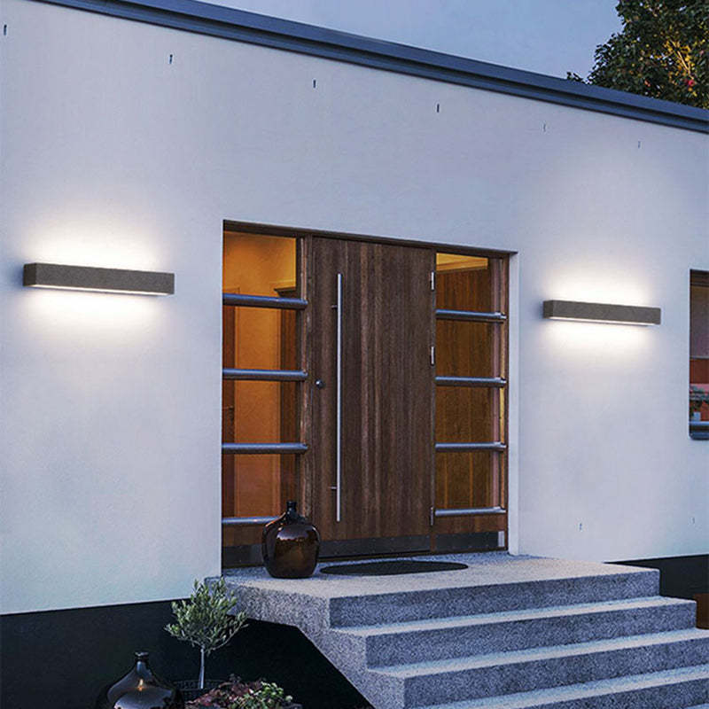LUMINOR Minimalistische Außen Wandlampe – Elegantes Lichtspiel Mit Stil 3