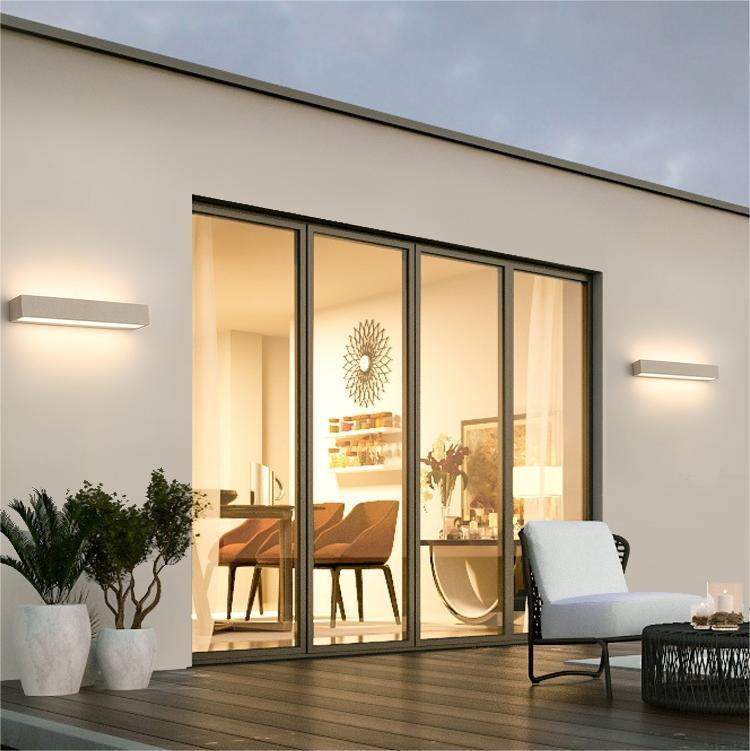 LUMINOR Minimalistische Außen Wandlampe – Elegantes Lichtspiel Mit Stil 4