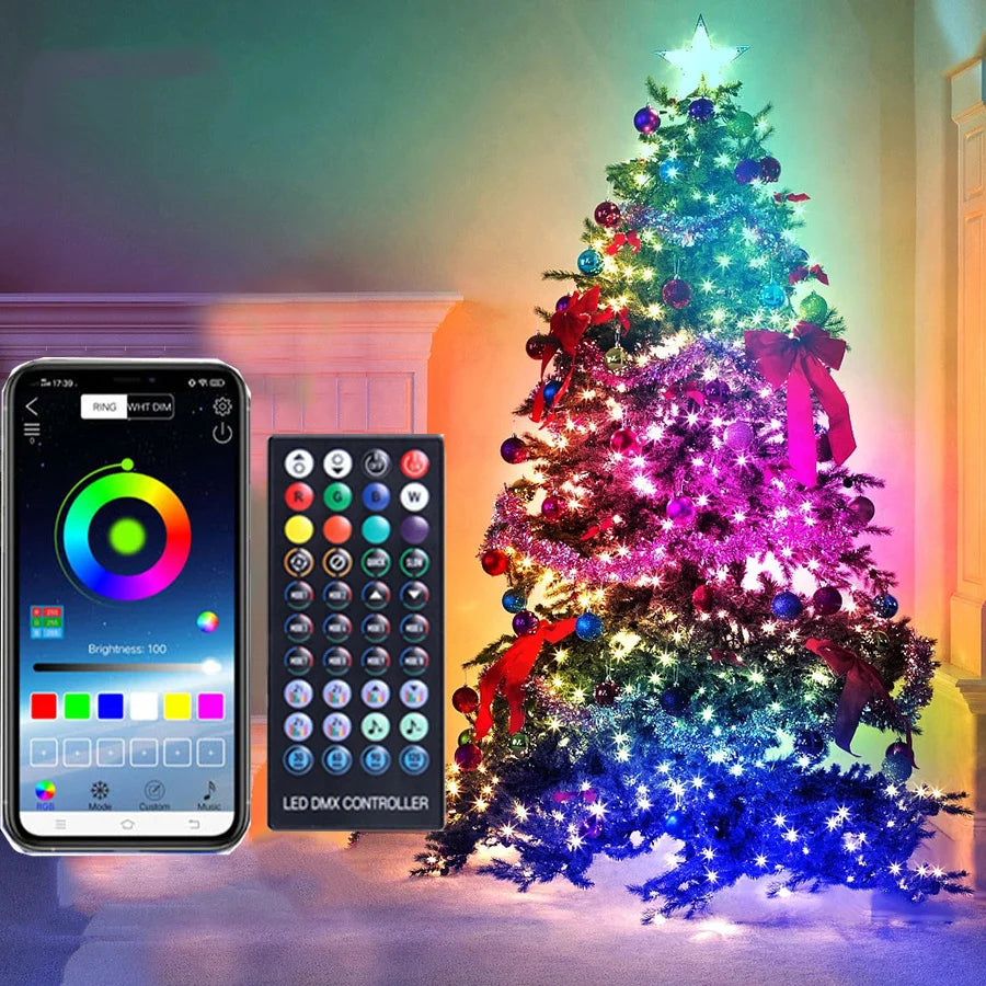 LUMISHOW RGB Smart LED Lichterkette – Kreative Beleuchtung Für Jede Gelegenheit 3
