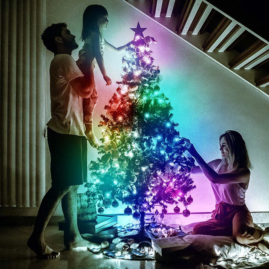 LUMISHOW RGB Smart LED Lichterkette – Kreative Beleuchtung Für Jede Gelegenheit 8
