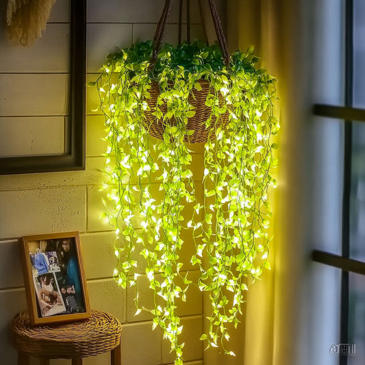 LUSH LIGHT VINE – Stilvolle LED-Lichterkette für Gemütliches Licht 1