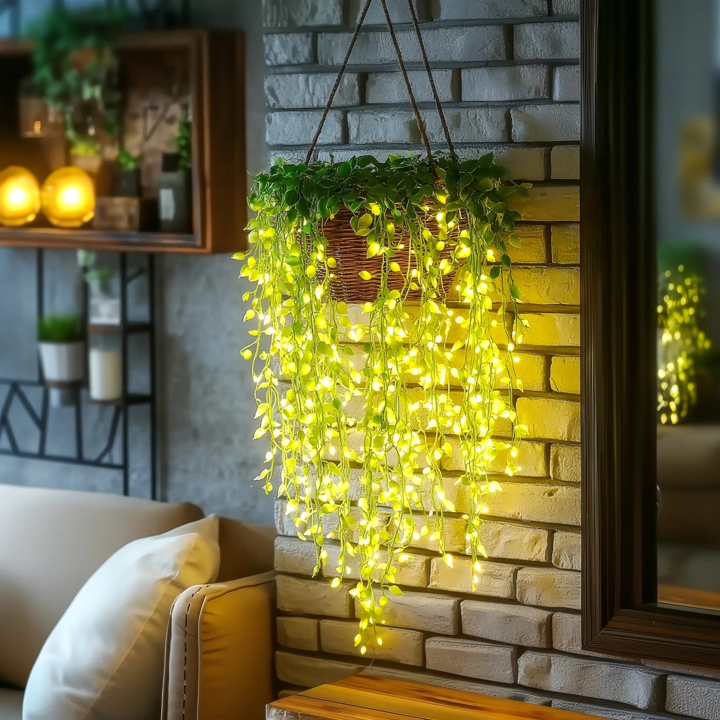 LUSH LIGHT VINE – Stilvolle LED-Lichterkette für Gemütliches Licht 5