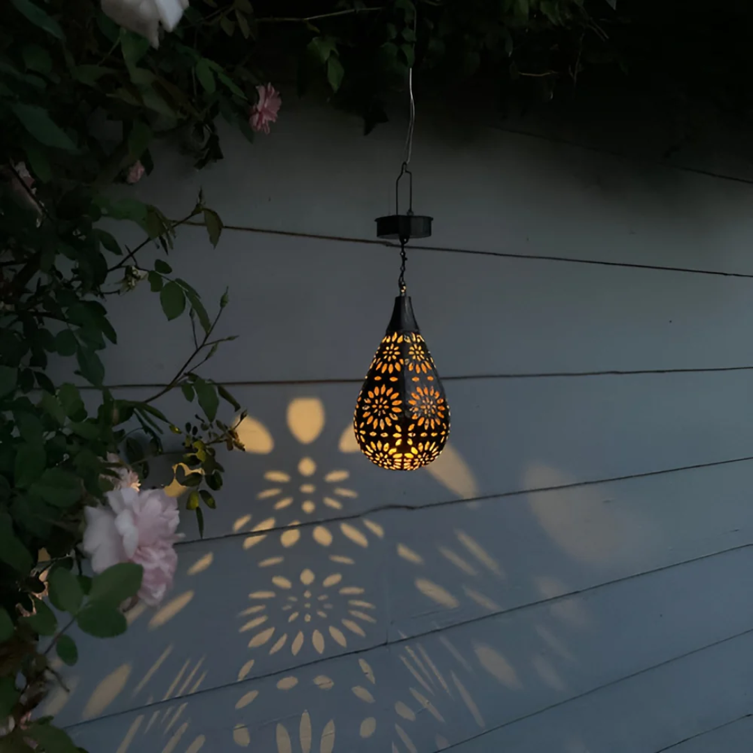 **LUXE SCHWARZE SOLAR AUSSENLAMPE – Stilvolle Beleuchtung für Ihren Garten** 6