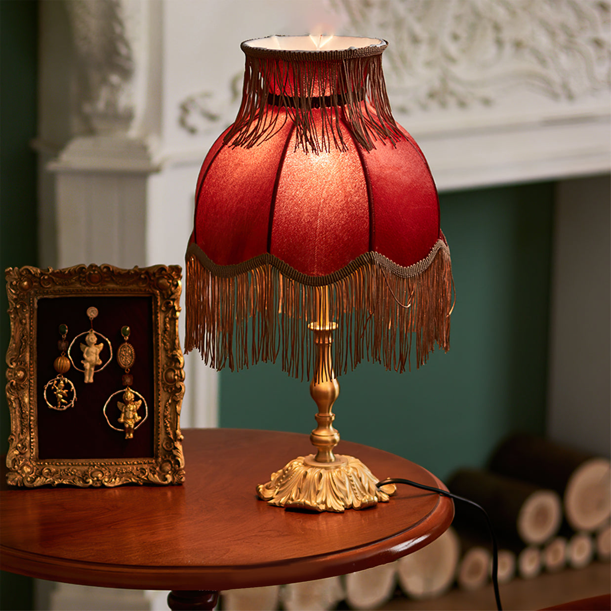 Lanna Quasten Tischlampe – Elegantes Design für Stilvolle Räume 2