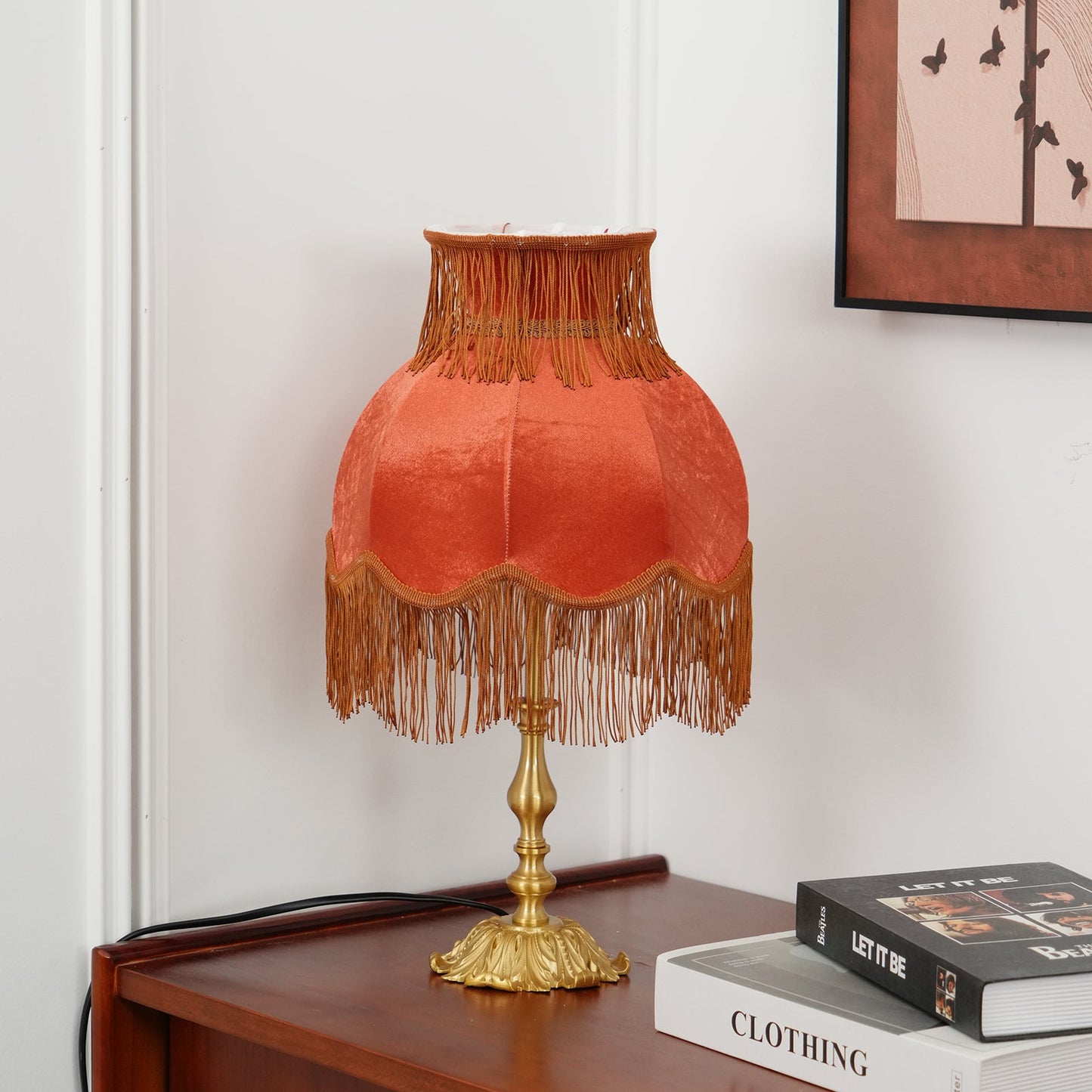 Lanna Quasten Tischlampe – Elegantes Design für Stilvolle Räume 4