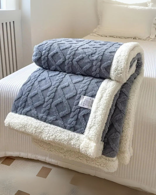 **Le Rêvaire – Elegante Fleece-Decke für Ultimatives Wohlbefinden** 1