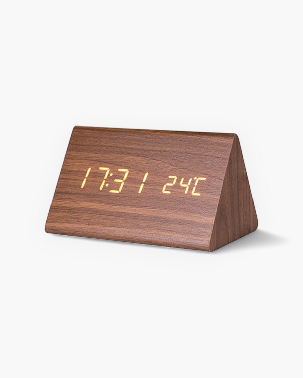 **Le Réveil Bois – Eleganter Digitalwecker mit Natürlichem Charme** 4
