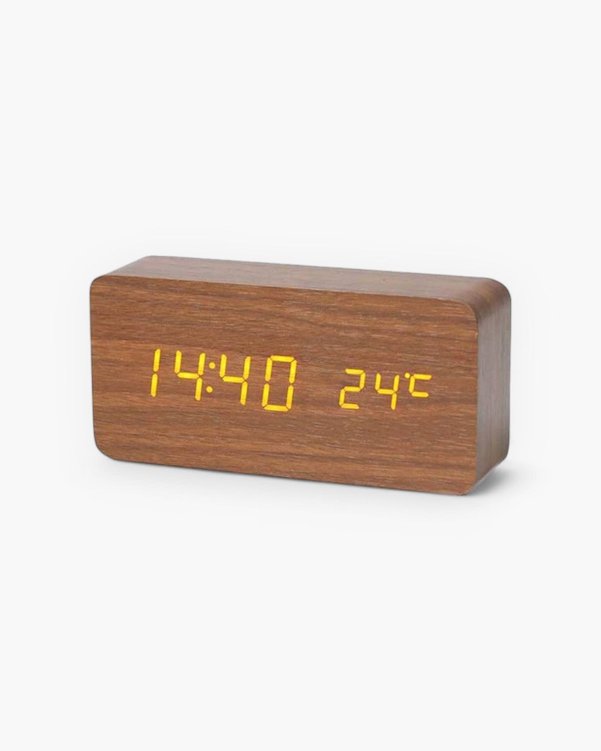 **Le Réveil Bois – Eleganter Digitalwecker mit Natürlichem Charme** 5