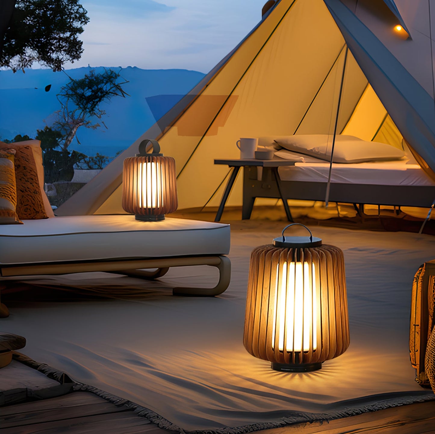 Legno Tischleuchte für Den Außenbereich – Stilvolle Beleuchtung Für Ihre Terrasse 4