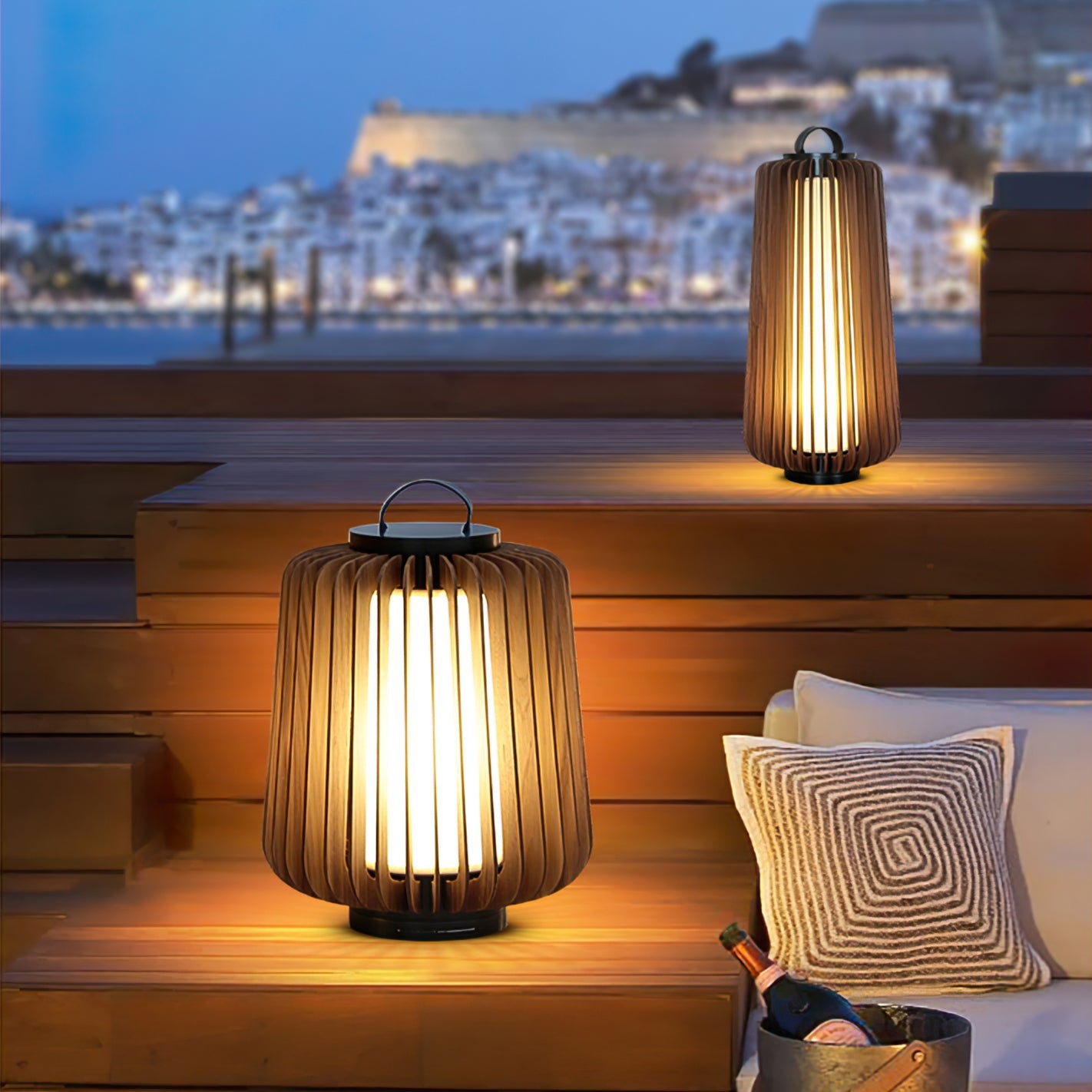 Legno Tischleuchte für Den Außenbereich – Stilvolle Beleuchtung Für Ihre Terrasse 7