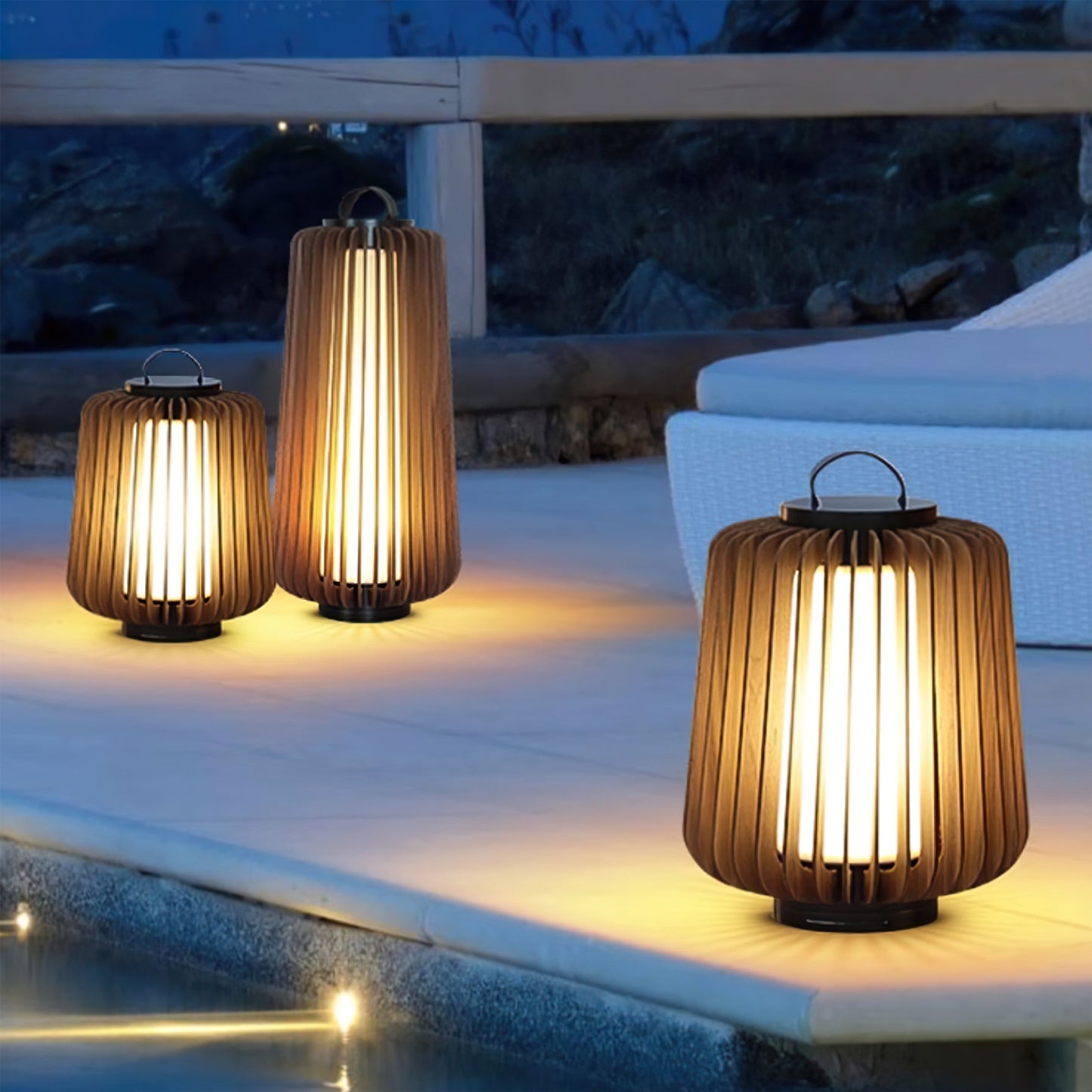 Legno Tischleuchte für Den Außenbereich – Stilvolle Beleuchtung Für Ihre Terrasse 8