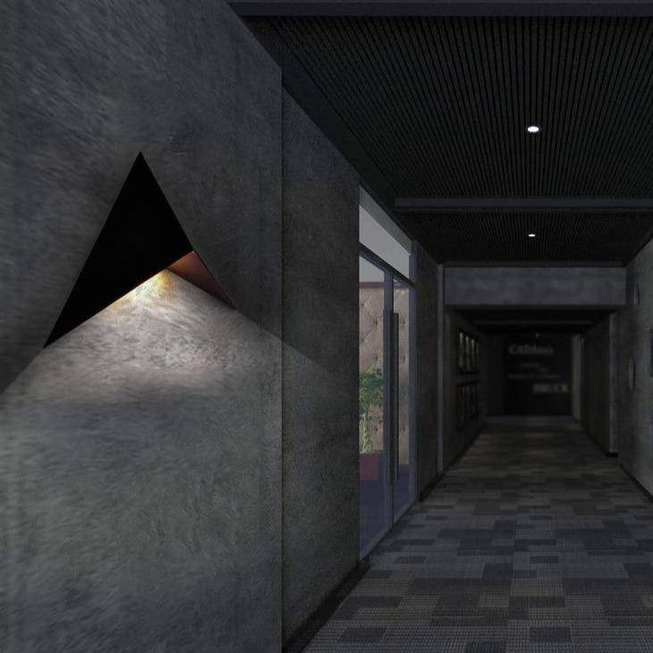 Loft Dreieckige LED-Design-Wandleuchte – Elegantes Licht Für Stilvolles Ambiente 2