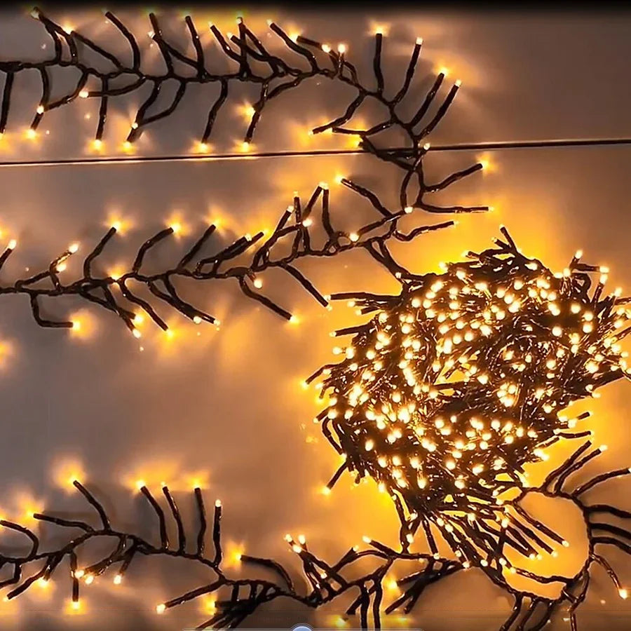 LumiBurst 25M 2000 LED-Cluster-Weihnachtslichter – Wasserdicht für Festliche Außenbeleuchtung 3