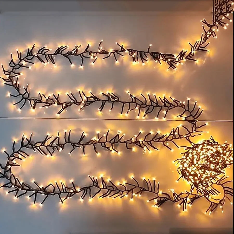 LumiBurst 25M 2000 LED-Cluster-Weihnachtslichter – Wasserdicht für Festliche Außenbeleuchtung 7