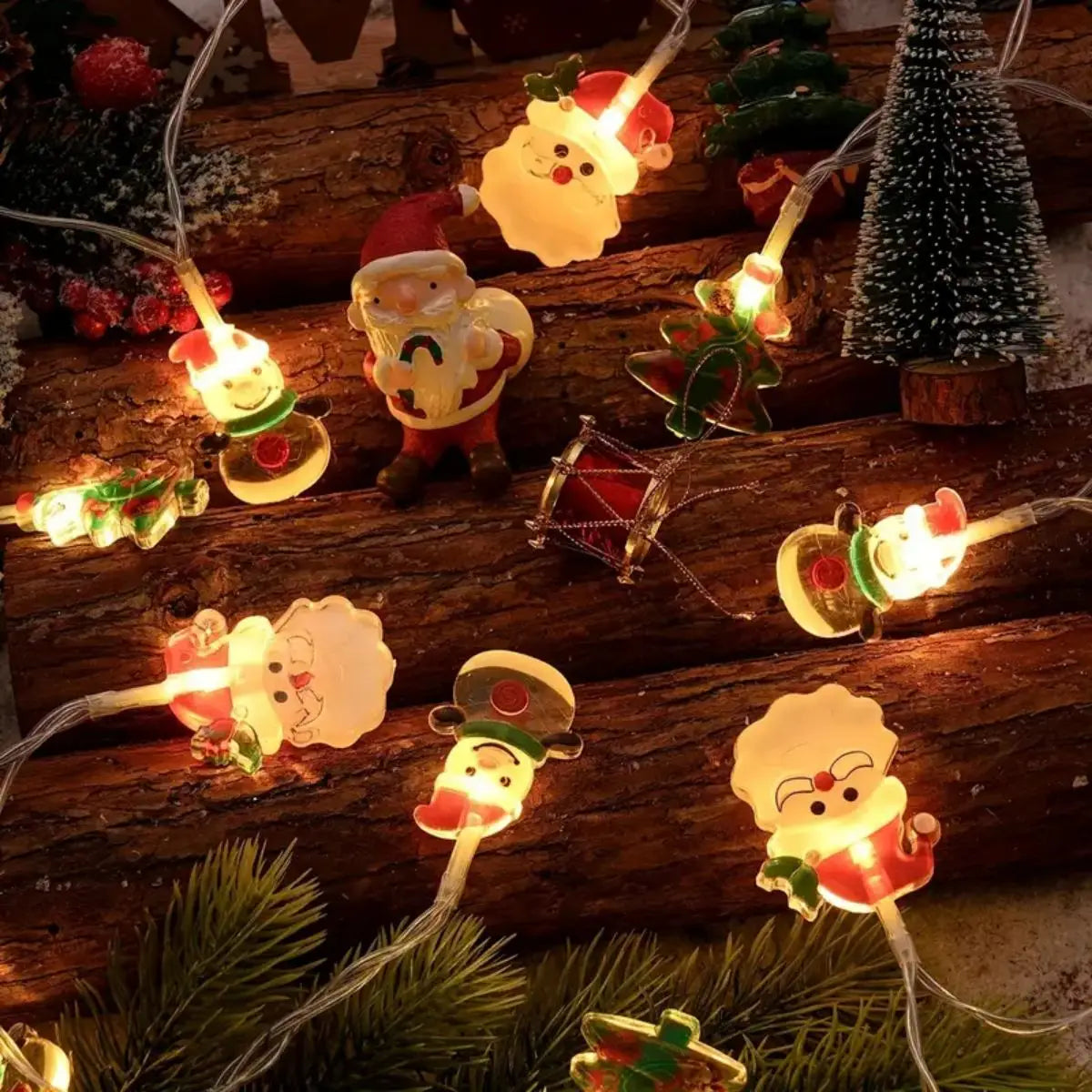 **LumiChristmas LED-Weihnachtsbeleuchtung** – Festliche Figuren für Gemütlichkeit 3