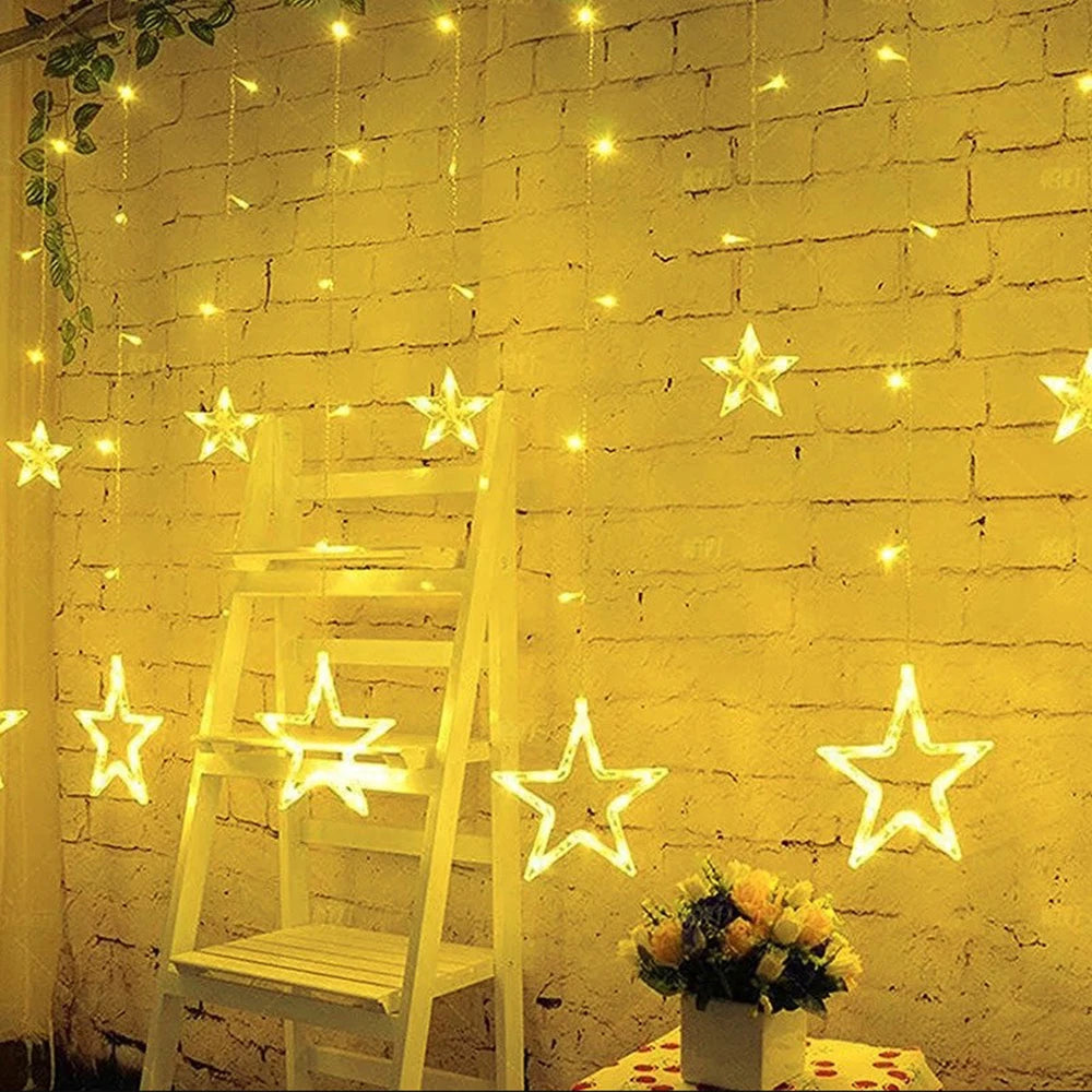 LumiSter LED Lichtervorhang 3,5 m – Magische Lichtakzente für Ihre Feier 3